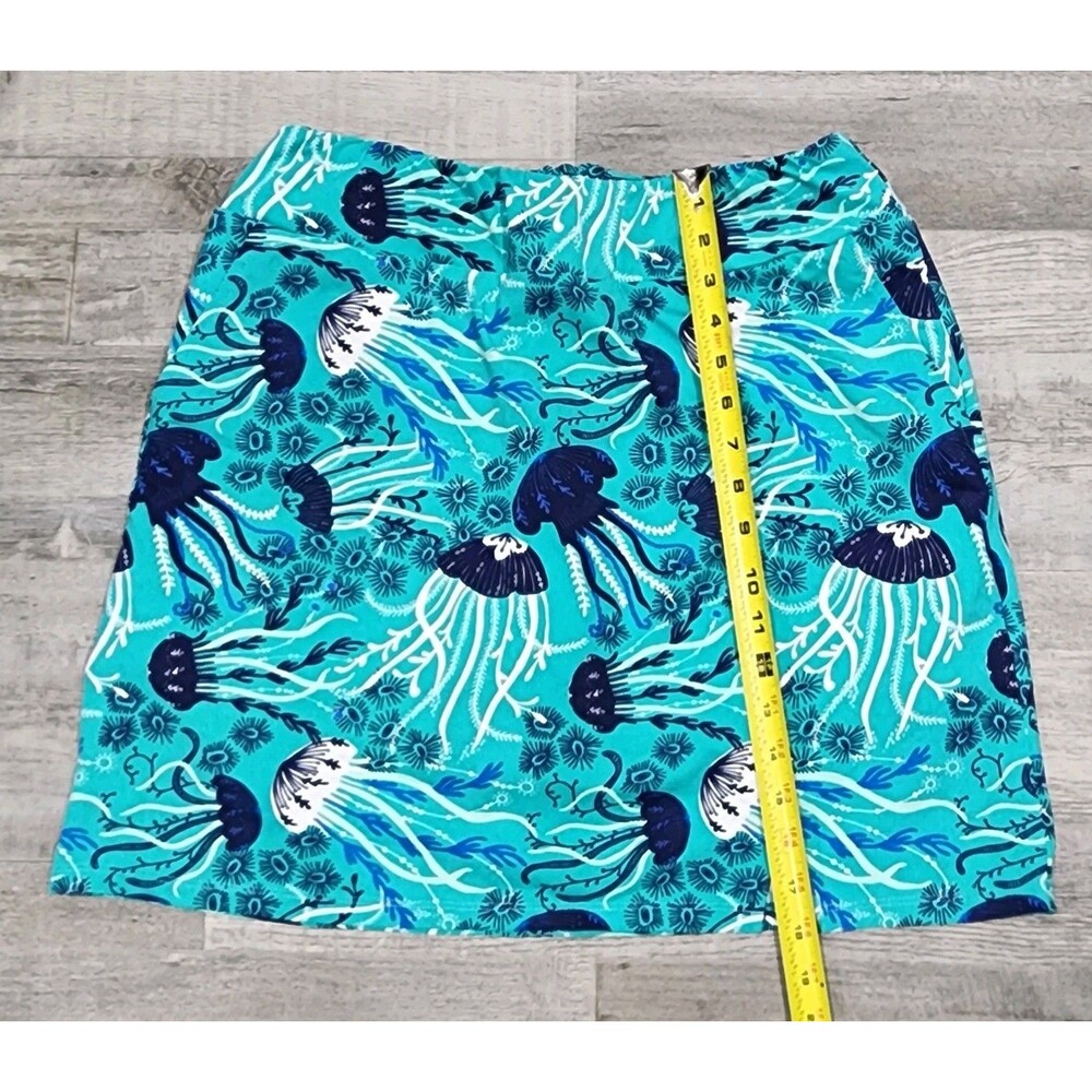 Katherine Way Skort Jellyfish Green/Blue Multicolor Golf Women's Size Large - Picture 3 of 8